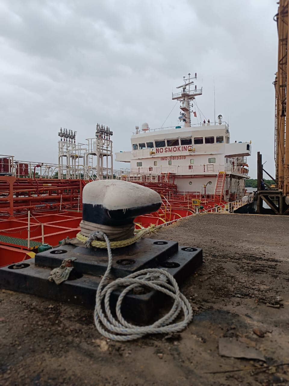 Desgasificación de buques