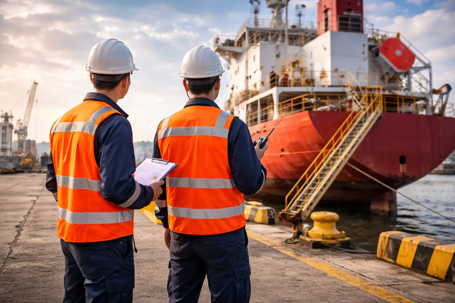 control desgasificacion de buques